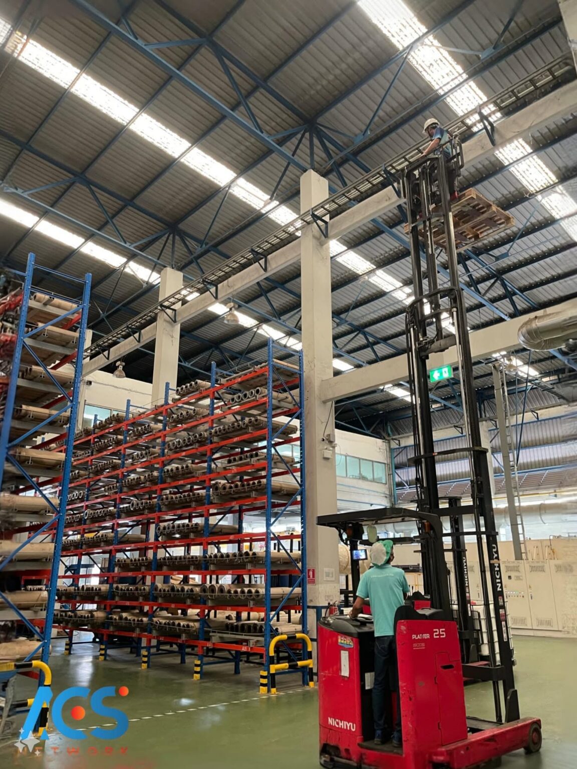 วางระบบ LAN, Wi-Fi และกล้องวงจรปิด โรงงานหลุยส์ผลิตภัณฑ์กาวเทป 6