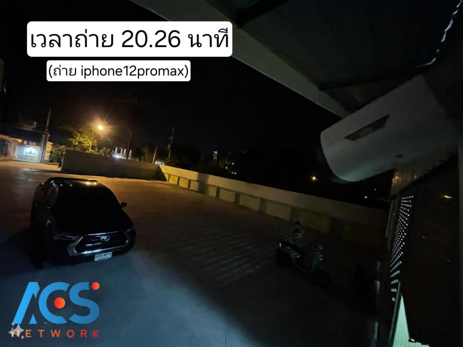 เดินสายวางท่อ ระบบกล้องวงจรปิดโกดังสินค้า 1