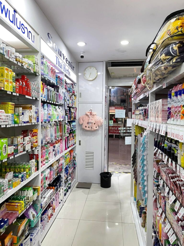 ติดตั้งกล้องวงจรปิดร้านขายยา