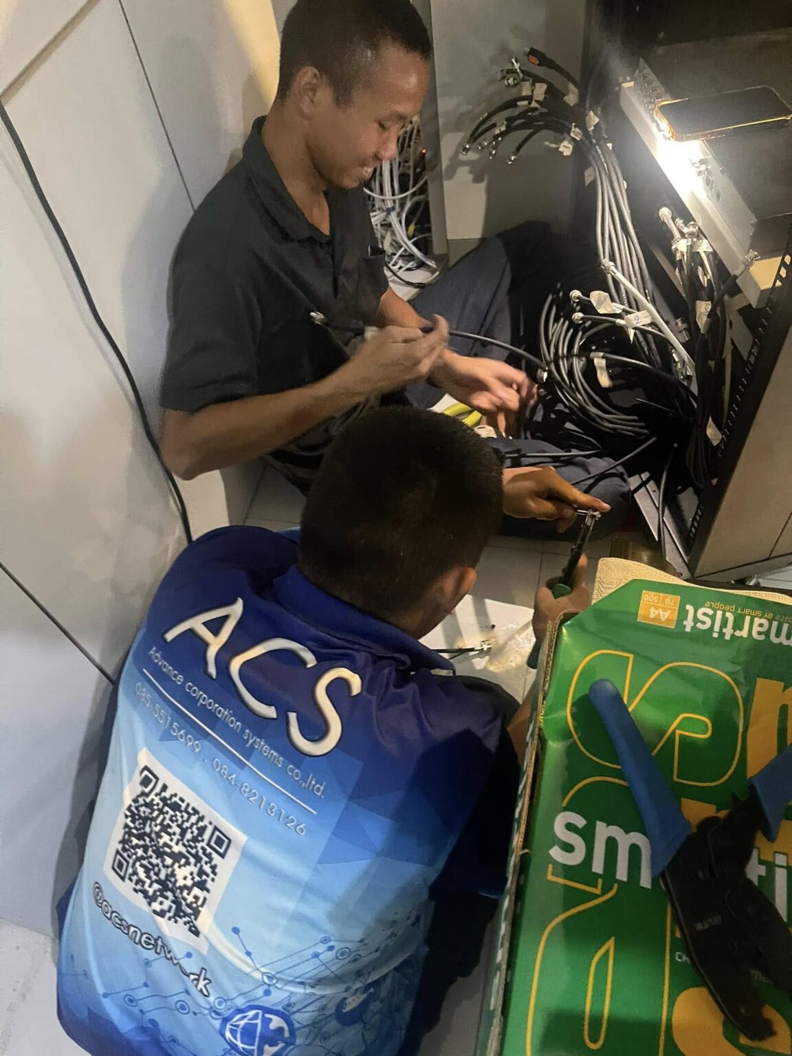 Wi-Fi ทุกห้องและจัดตู้ Rack โรงแรม Sirin Exclusive พัทยา 11