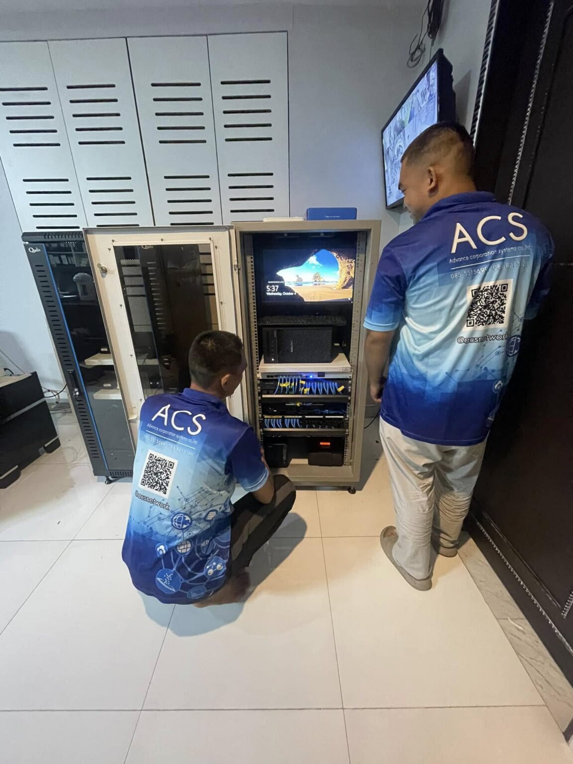 Wi-Fi ทุกห้องและจัดตู้ Rack โรงแรม Sirin Exclusive พัทยา 4