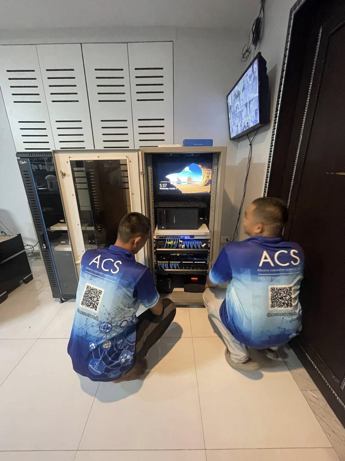 Wi-Fi ทุกห้องและจัดตู้ Rack โรงแรม Sirin Exclusive พัทยา 5